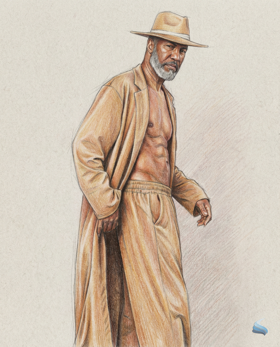 Colored pencil example result