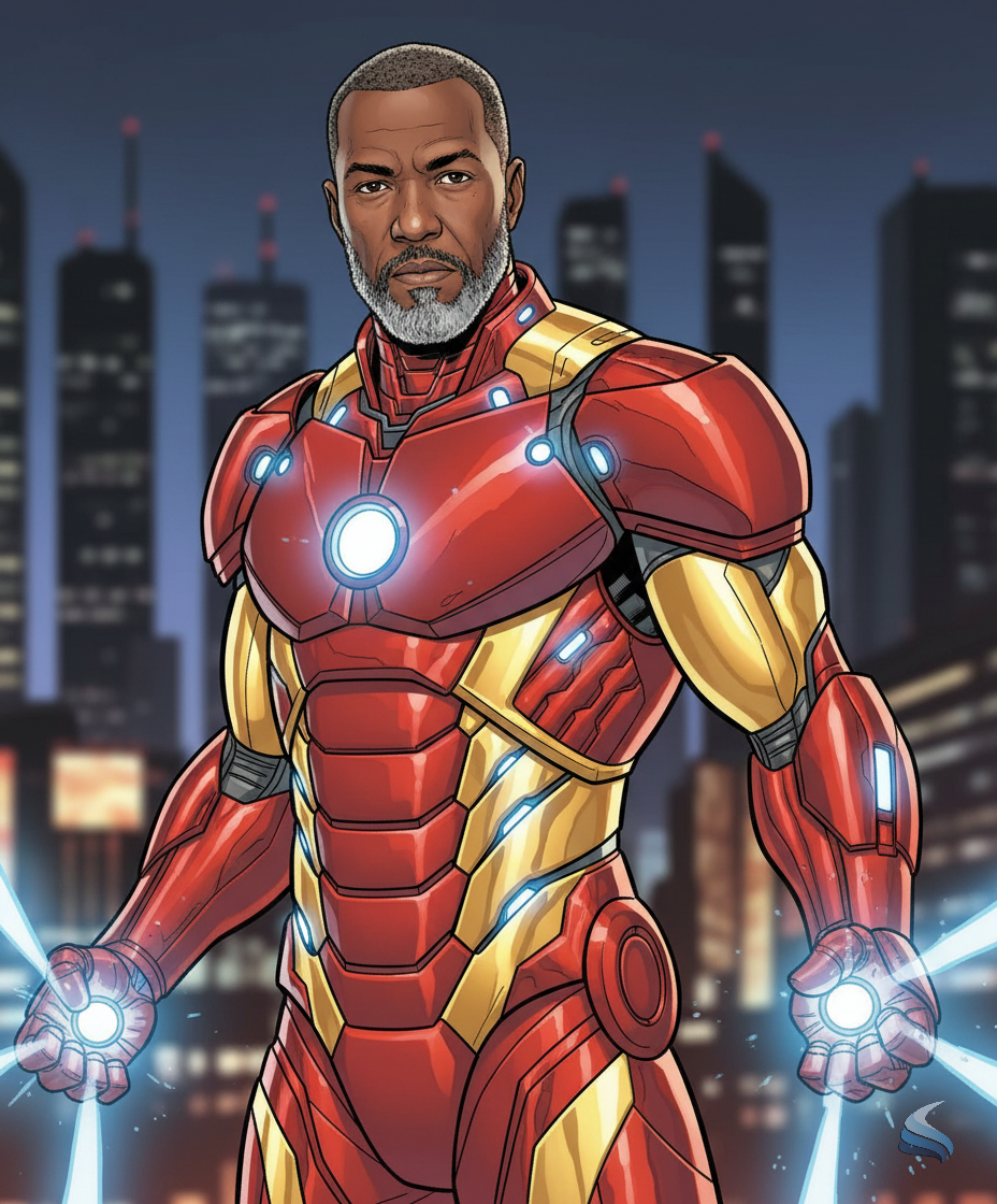 Iron Man example result